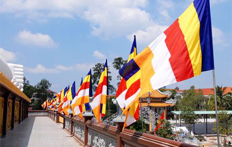 NGUỒN GỐC VÀ Ý NGHĨA CỦA LÁ CỜ PHẬT GIÁO